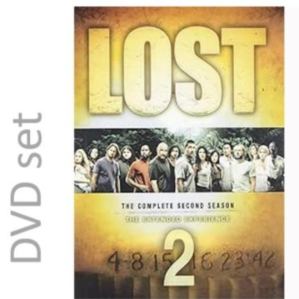 3/$13 LOST complete second season DVD set TV series